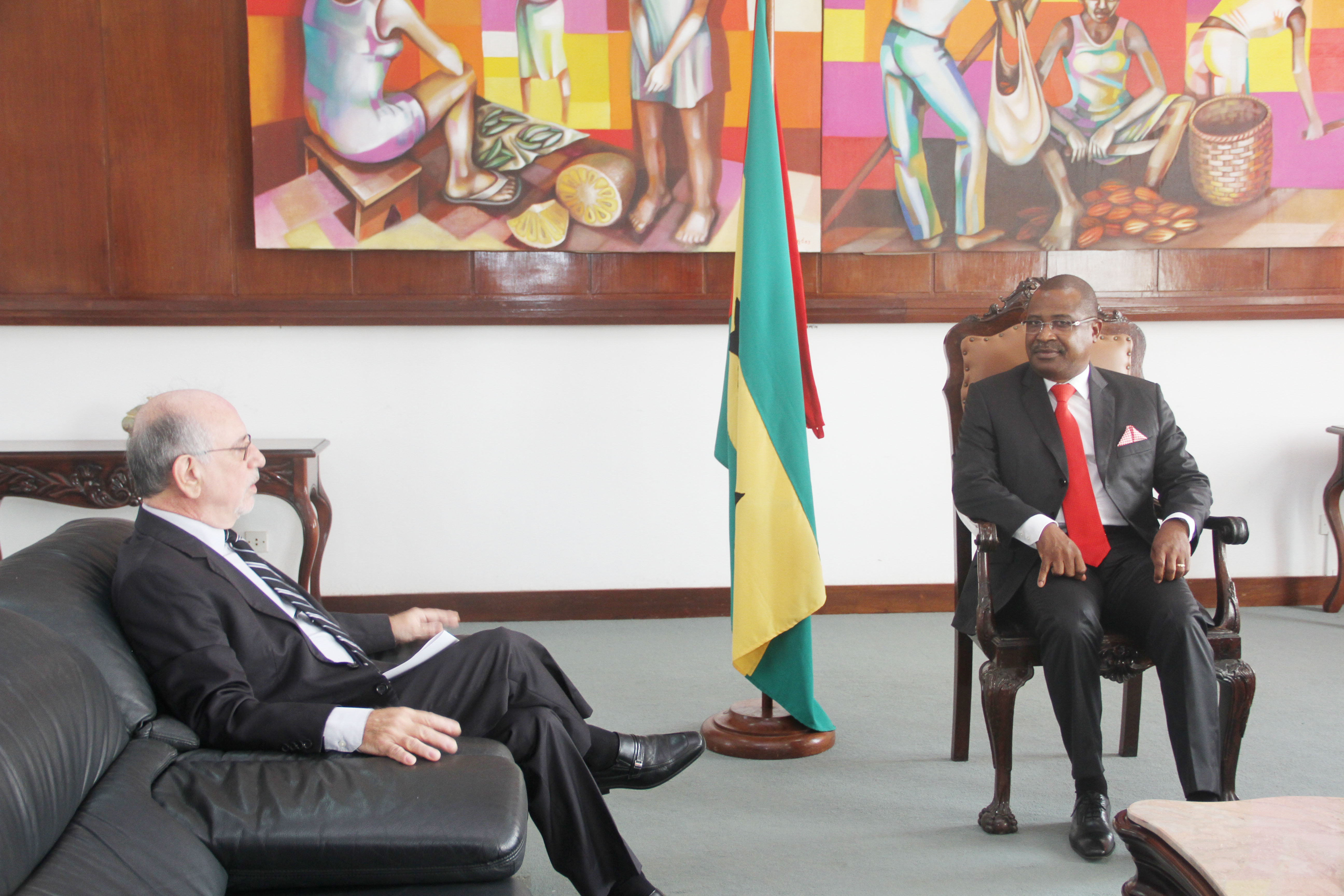 Audiência com o Embaixador do Brasil